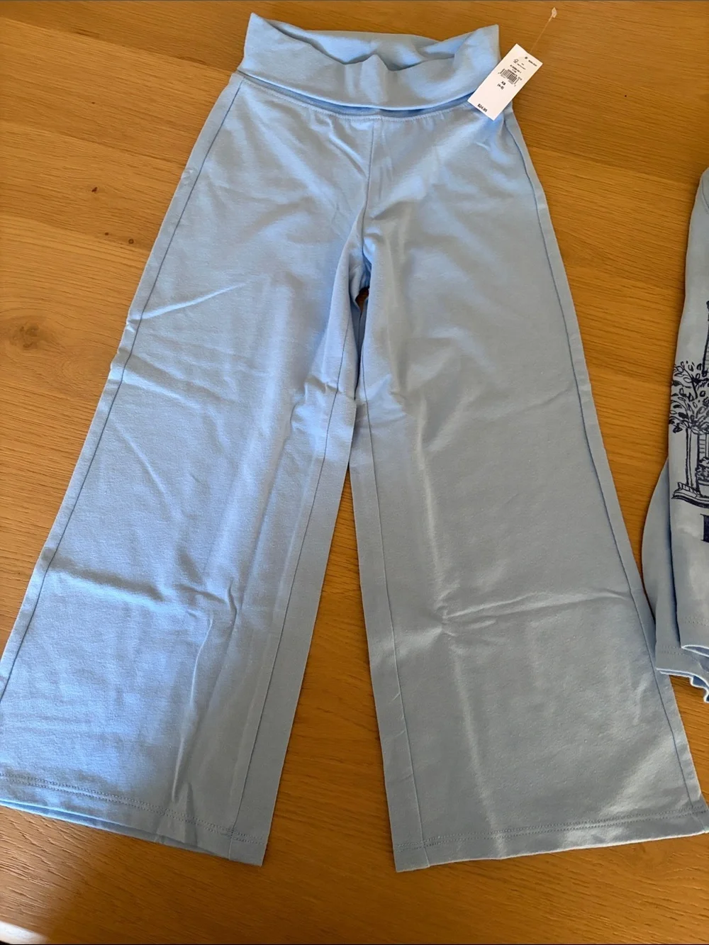 NWT Gap Kids Lot of Three- 2 Graphic Long Sleeve Tees and 1 Pair of Pants